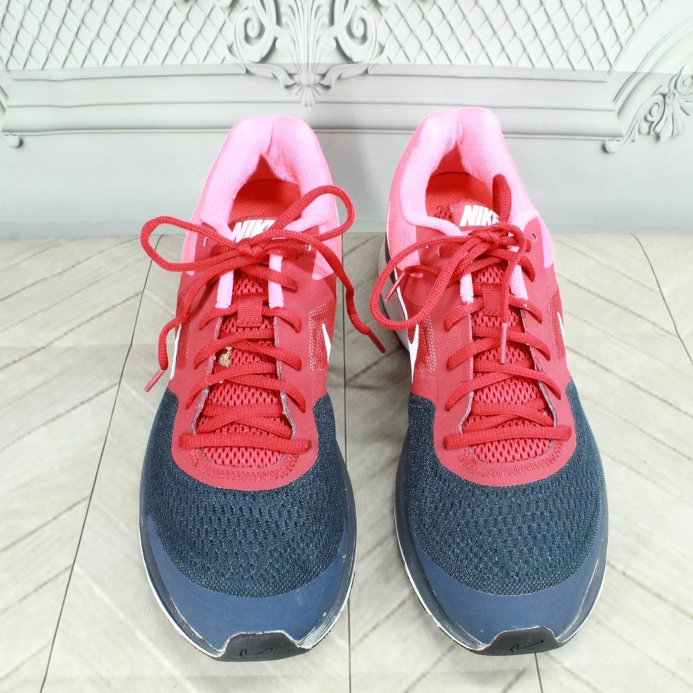 NIKE Air Pegasus 30 Red Blue Mesh Lace-up Running Shoes Sneakers Size 12 - Picture 5 of 9